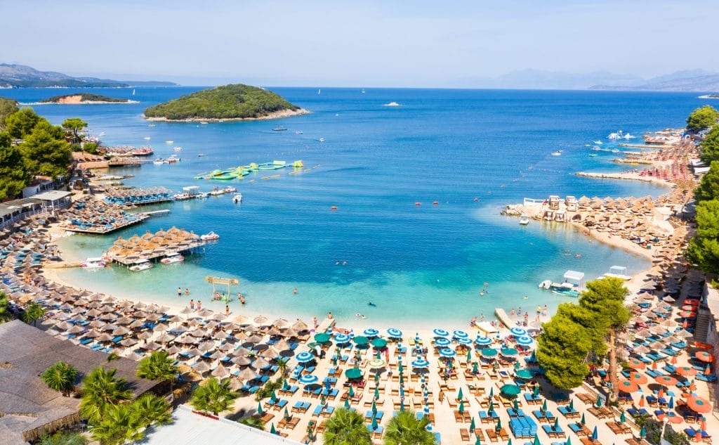 Ksamil beaches