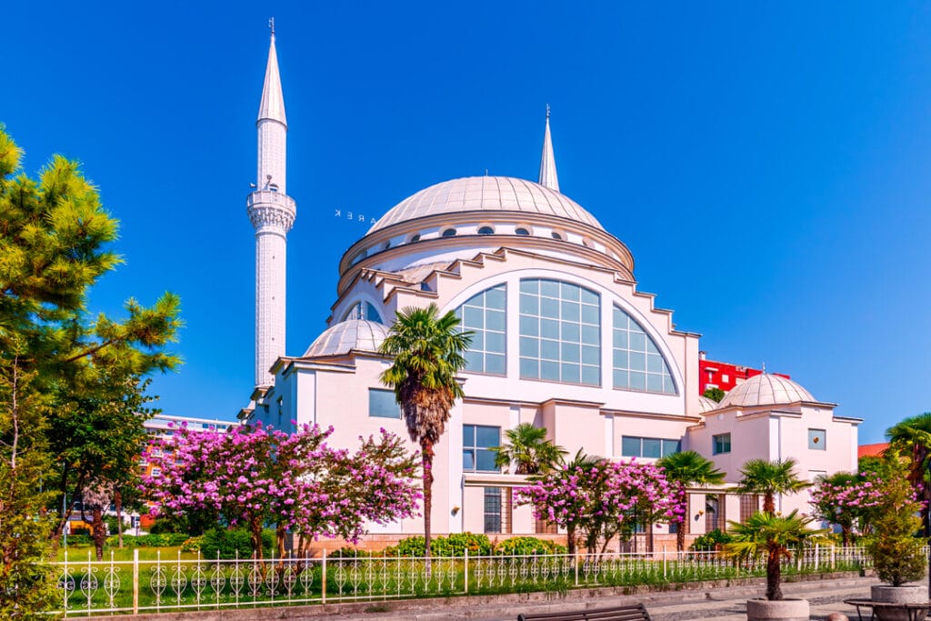 Ebu Bekr mosque in Shkoder AdobeStock 641464056