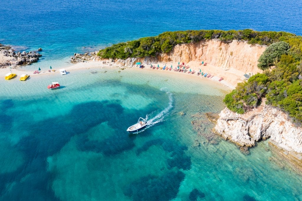 Ksamil beaches. Four islands 1024x682 Ksamil beaches. Four islands 1024x682