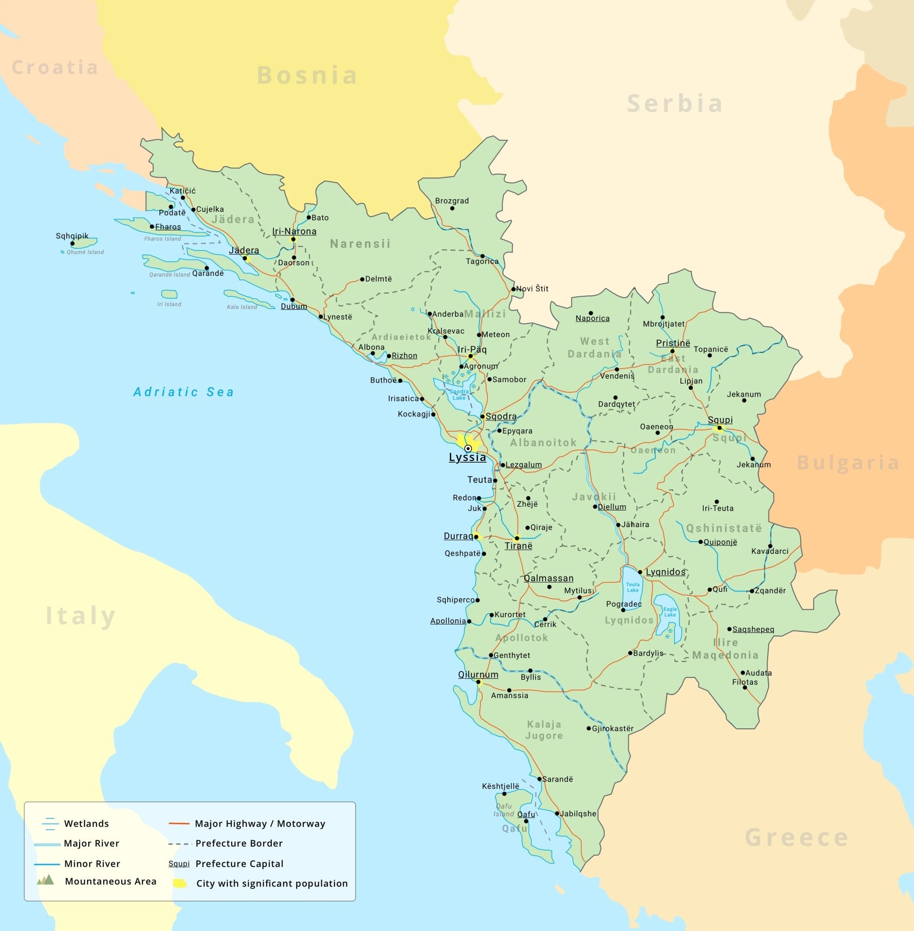 Iliria e lashtë në Shqipëri