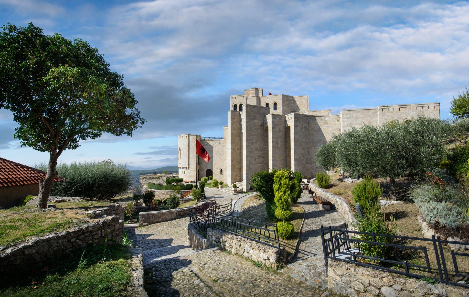 The Skanderbeg Museum in Kruje, Albania