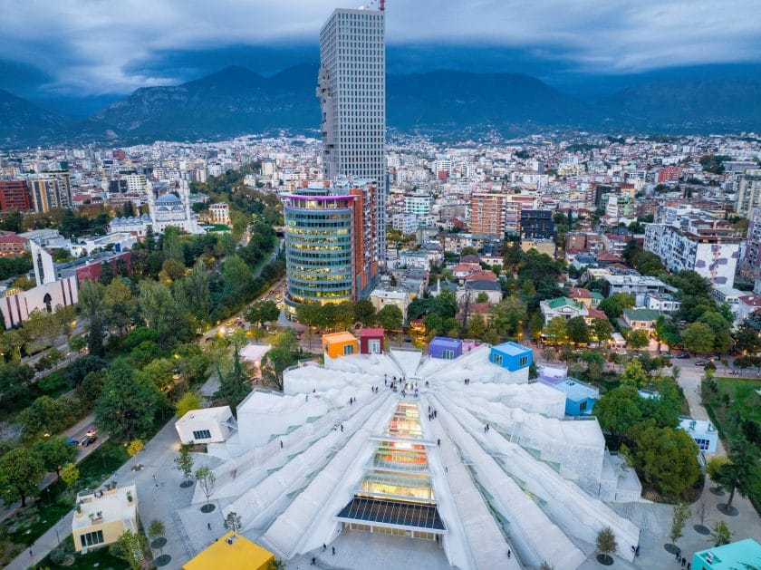 The Pyramid of Tirana