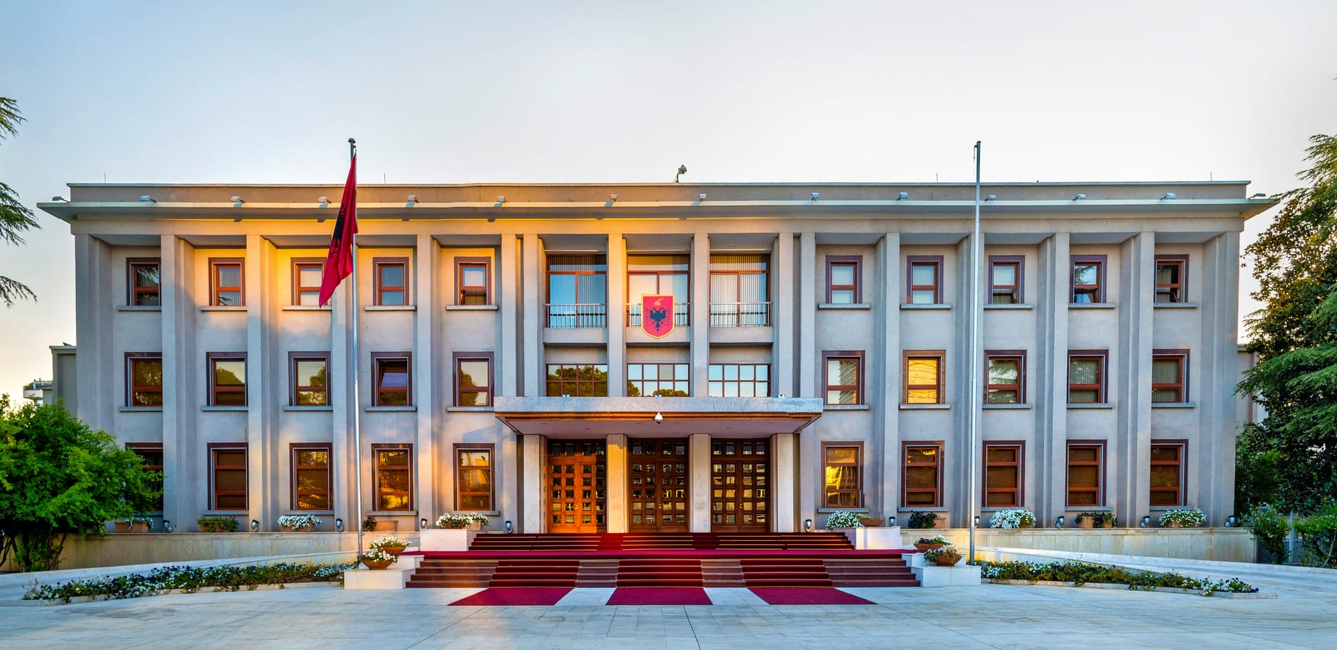 The Presidential Palace of Tirana - Albania