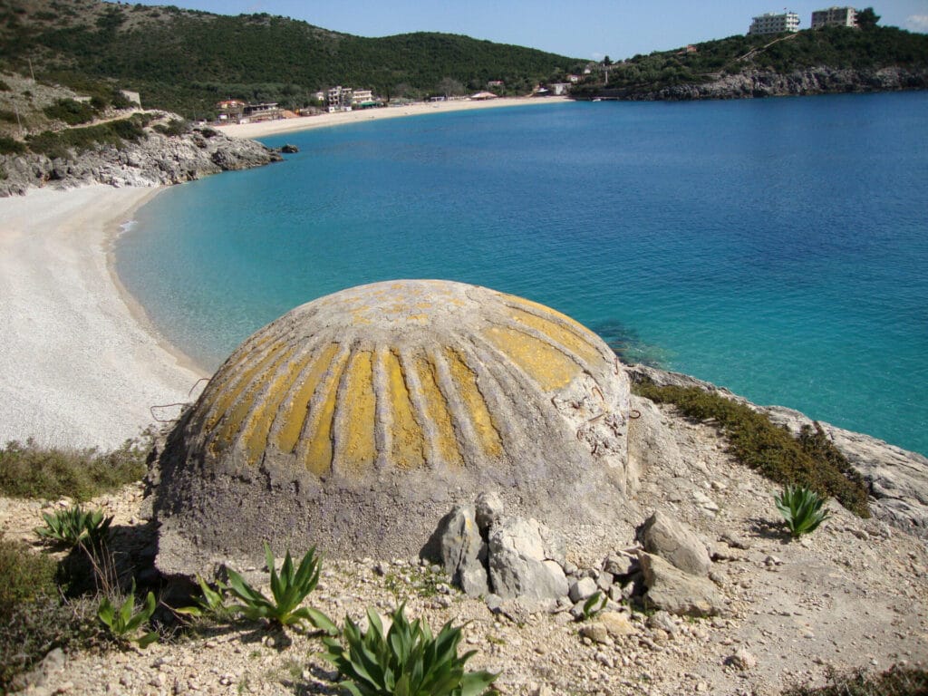 himare beach bunkers