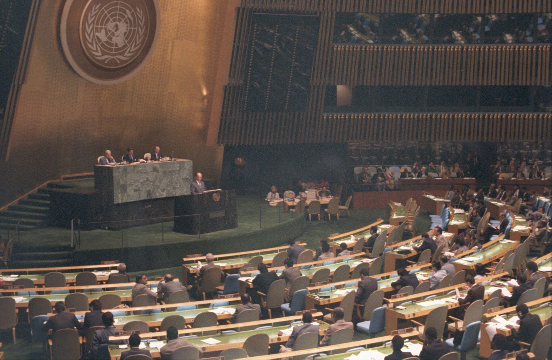 UN General Assembly 1985
