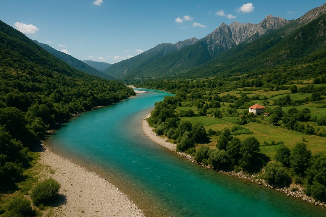 vjosa river albania