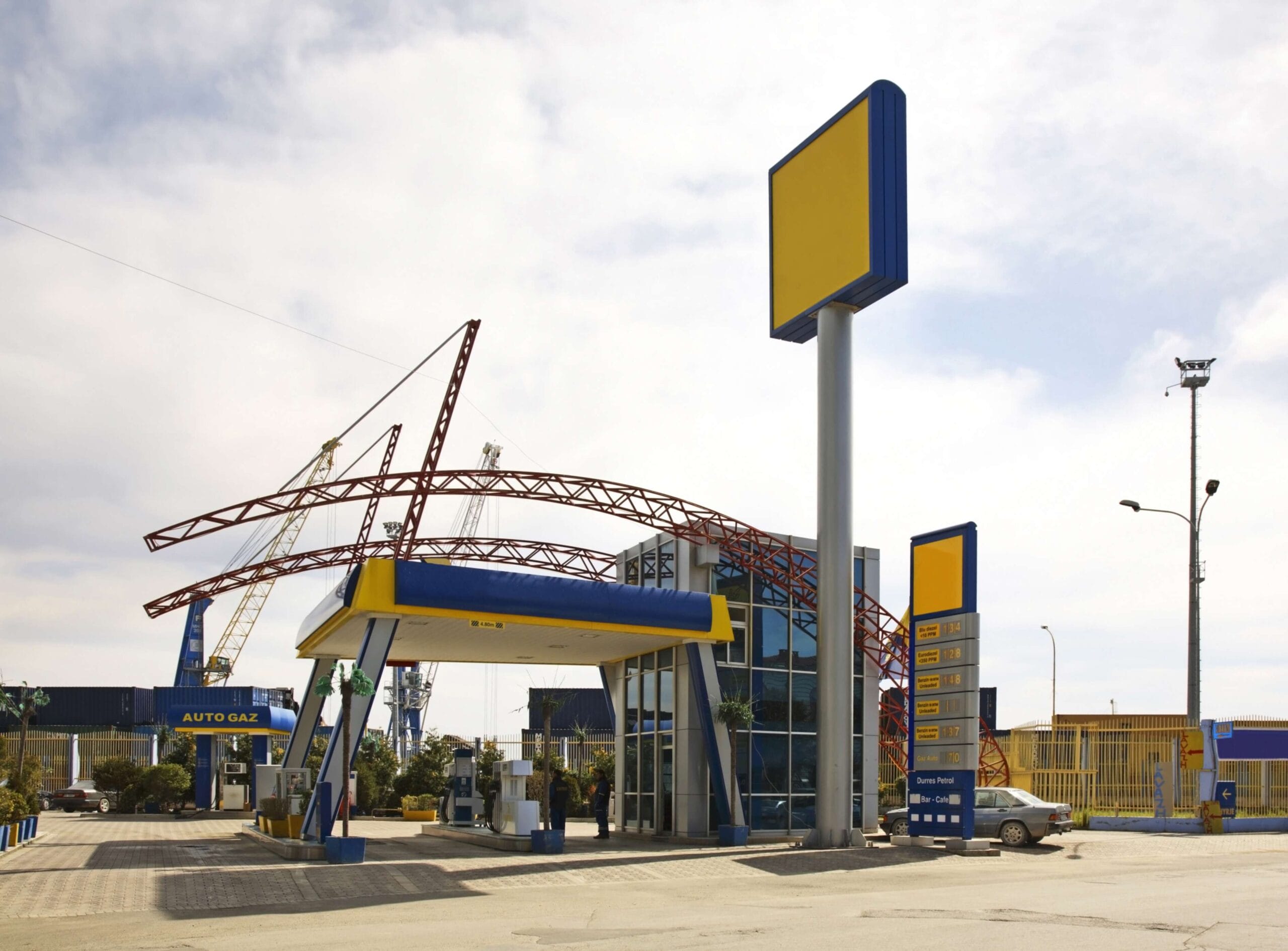 Filling station Durres Albania 126837302
